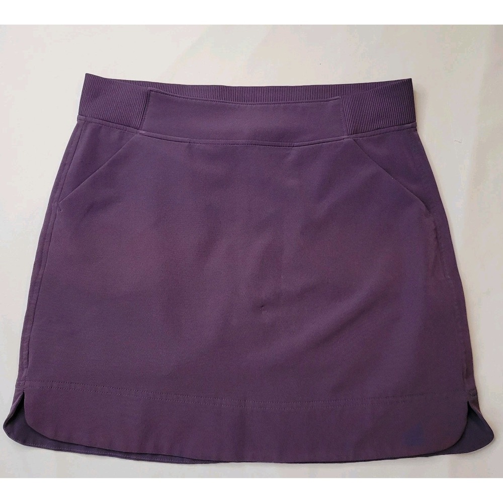 32 Degrees Cool Stretch Woven Skort~Small Eggplant Color Tennis Core Pickleball